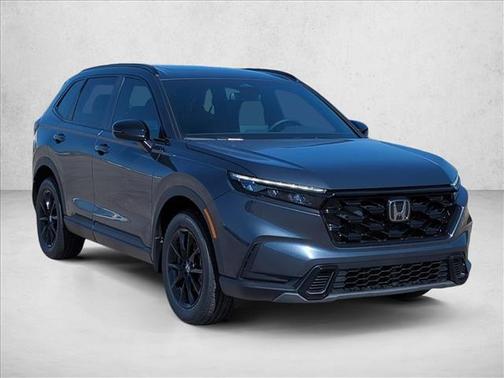 Meteorite Gray Metallic 2026 Honda CR-V Hybrid Sport AWD