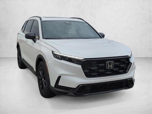Platinum White Pearl 2026 Honda CR-V Hybrid Sport FWD