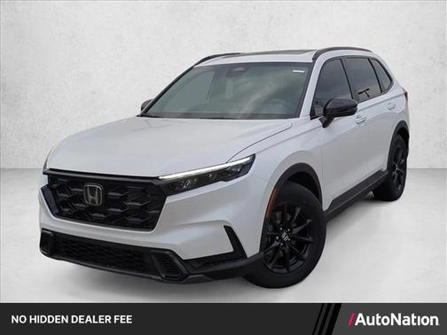 Platinum White Pearl 2026 Honda CR-V Hybrid Sport FWD