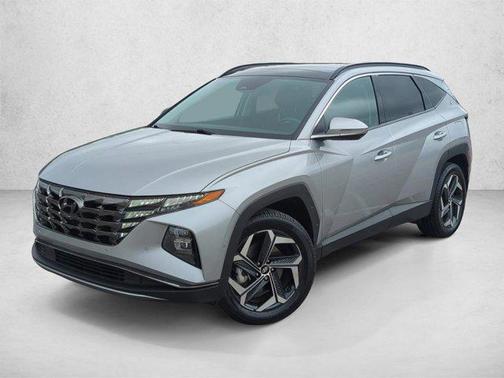 Shimmering Silver 2022 Hyundai TUCSON Hybrid Limited