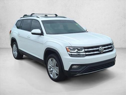 Platinum Gray Metallic 2019 Volkswagen Atlas 3.6L SE w/Technology