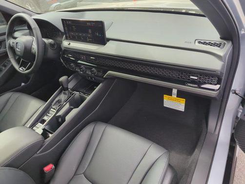 Solar Silver Metallic 2026 Honda Accord Hybrid Sport-L