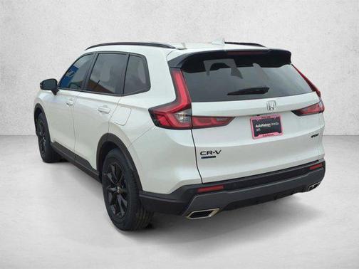 Platinum White Pearl 2026 Honda CR-V Hybrid Sport-L FWD