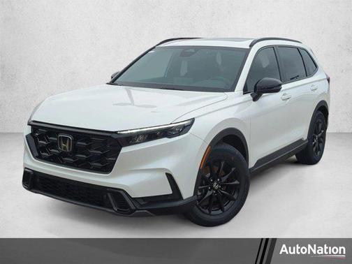 Platinum White Pearl 2026 Honda CR-V Hybrid Sport-L FWD
