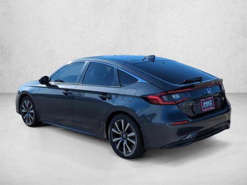Silver/Gray 2023 Honda Civic EX-L