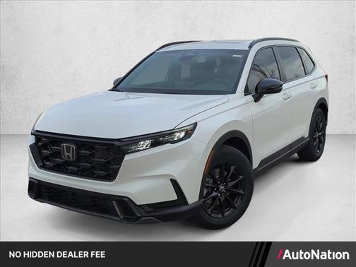 Platinum White Pearl 2026 Honda CR-V Hybrid Sport FWD