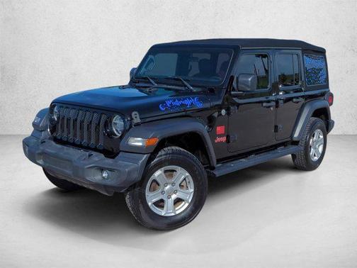 Black Clearcoat 2020 Jeep Wrangler Unlimited Sport