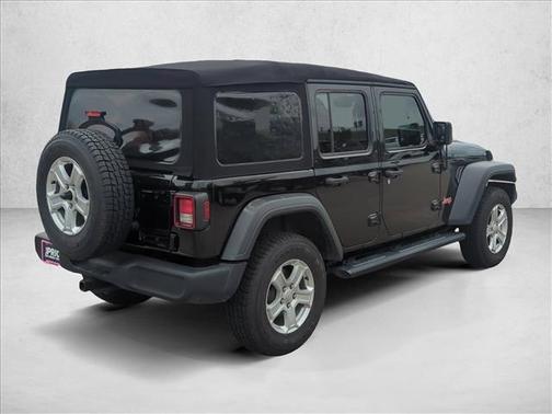 Black Clearcoat 2020 Jeep Wrangler Unlimited Sport