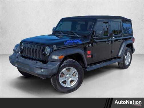 Black Clearcoat 2020 Jeep Wrangler Unlimited Sport