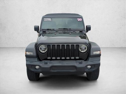 Black Clearcoat 2020 Jeep Wrangler Unlimited Sport
