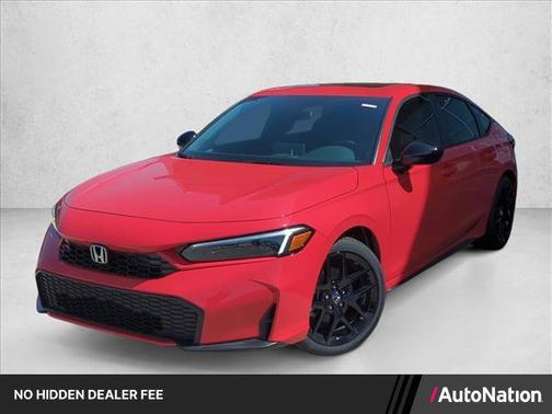 Rallye Red 2026 Honda Civic Hybrid Sport