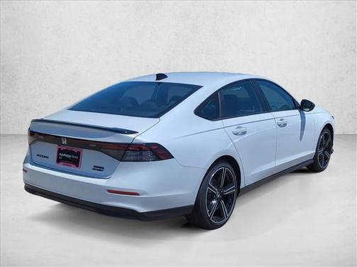 Platinum White Pearl 2026 Honda Accord Hybrid Sport