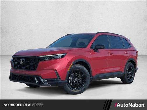 Radiant Red Metallic 2026 Honda CR-V Hybrid Sport-L FWD