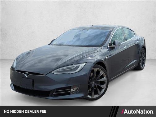 Midnight Silver Metallic 2018 Tesla Model S 75D