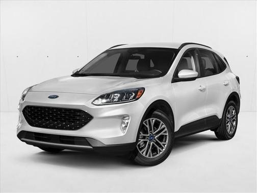 Star White Metallic Tri-Coat 2020 Ford Escape SEL
