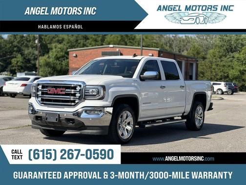 White Frost Tricoat 2017 GMC Sierra 1500 SLT