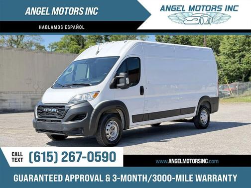 Bright White Clearcoat 2023 RAM ProMaster 2500 High Roof