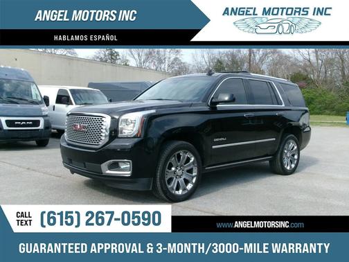 Onyx Black 2017 GMC Yukon Denali