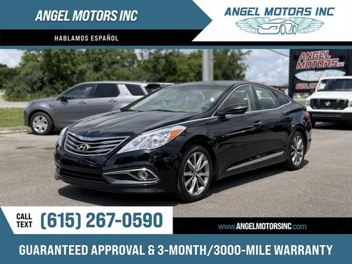 Eclipse Black 2016 Hyundai Azera Base