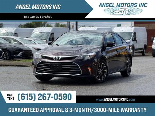 Burgundy 2016 Toyota Avalon