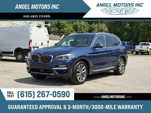 Phytonic Blue Metallic 2019 BMW X3 xDrive30i