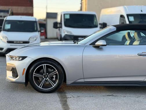 Silver Gray 2024 Ford Mustang EcoBoost Premium