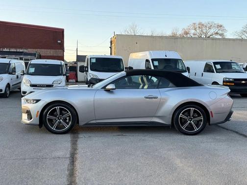Silver Gray 2024 Ford Mustang EcoBoost Premium