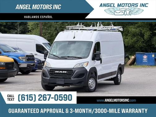 Bright White Clearcoat 2023 RAM ProMaster 2500 High Roof