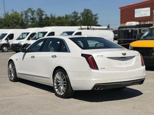 Crystal White Tricoat 2018 Cadillac CT6 3.6L Luxury
