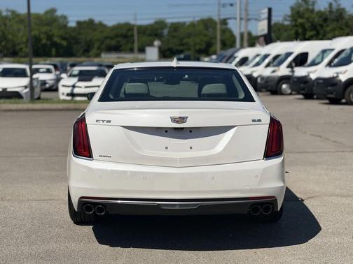 Crystal White Tricoat 2018 Cadillac CT6 3.6L Luxury