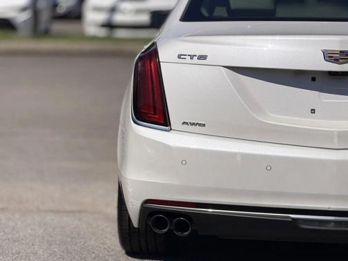 Crystal White Tricoat 2018 Cadillac CT6 3.6L Luxury