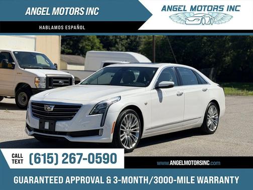 Crystal White Tricoat 2018 Cadillac CT6 3.6L Luxury