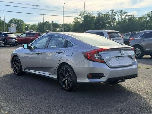 Sonic Gray Pearl 2019 Honda Civic Sport