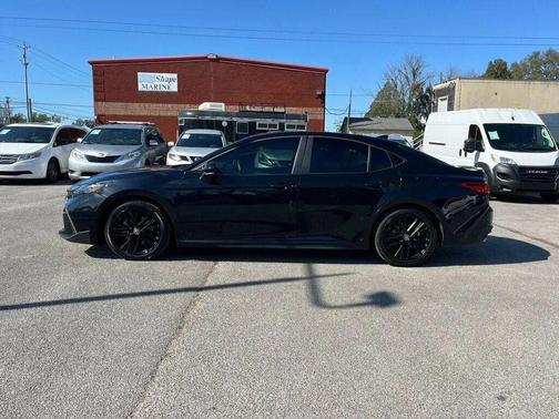 Midnight Black Metallic 2025 Toyota Camry SE