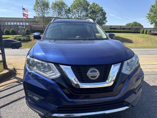 Blue 2018 Nissan Rogue Hybrid SV