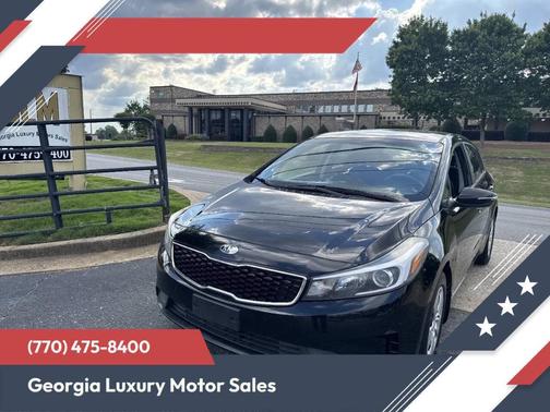 Black 2017 Kia Forte LX