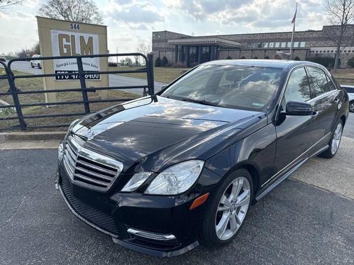 Black 2013 Mercedes-Benz E-Class E 350 4MATIC