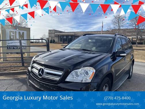 Black 2008 Mercedes-Benz GL-Class GL 450 4MATIC