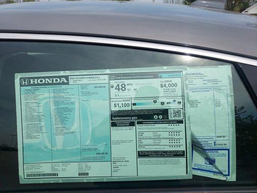 2025 Honda Accord Hybrid EX-L