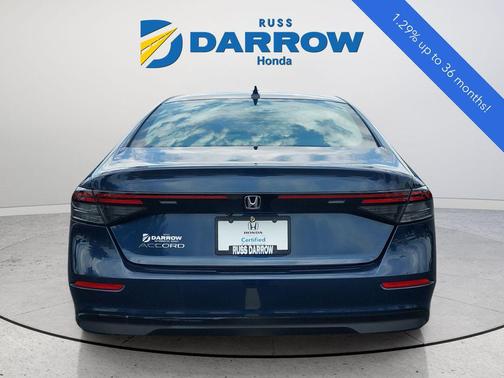 Canyon River Blue Metallic 2024 Honda Accord EX