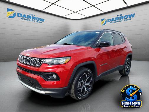 Red Hot Pearlcoat 2025 Jeep Compass Limited
