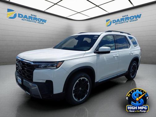 Platinum White Pearl 2026 Honda Pilot Touring 8-Passenger