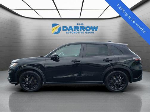 Crystal Black Pearl 2024 Honda HR-V AWD Sport