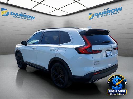 Platinum White Pearl 2023 Honda CR-V Hybrid Sport Touring AWD