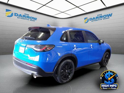 Boost Blue Pearl 2026 Honda HR-V AWD Sport