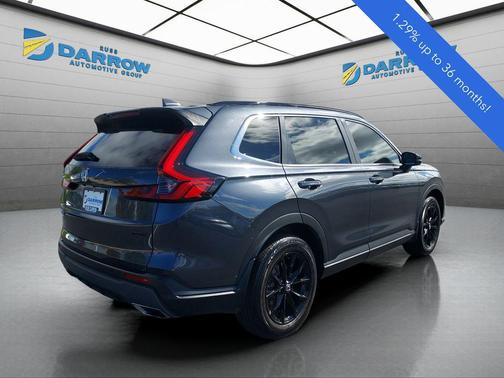 Gray 2025 Honda CR-V Hybrid Sport AWD