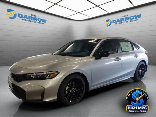 Solar Silver Metallic 2026 Honda Civic Sport