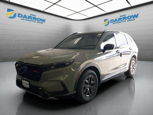 Ash Green Metallic 2026 Honda CR-V Hybrid TrailSport AWD