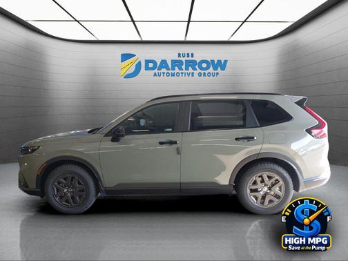 Ash Green Metallic 2026 Honda CR-V Hybrid TrailSport AWD