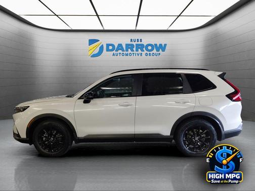 Platinum White Pearl 2026 Honda CR-V Hybrid Sport-L AWD